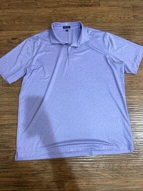 Peter Millar Men’s Light Purple Polo Shirt
Size: XXL